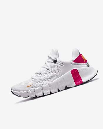 Nike Free Metcon 4 Rosas Blancos Amarillos Oscuro | MX 2789